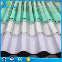 Light weight PC clear corrugated polycarbonate plastic roofing panels sheets